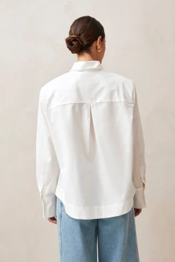 Abule - White Cotton Shirt