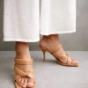 Amaretto - Sandalias De Piel Marrones