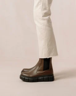 Armor - Botas De Piel Marrón