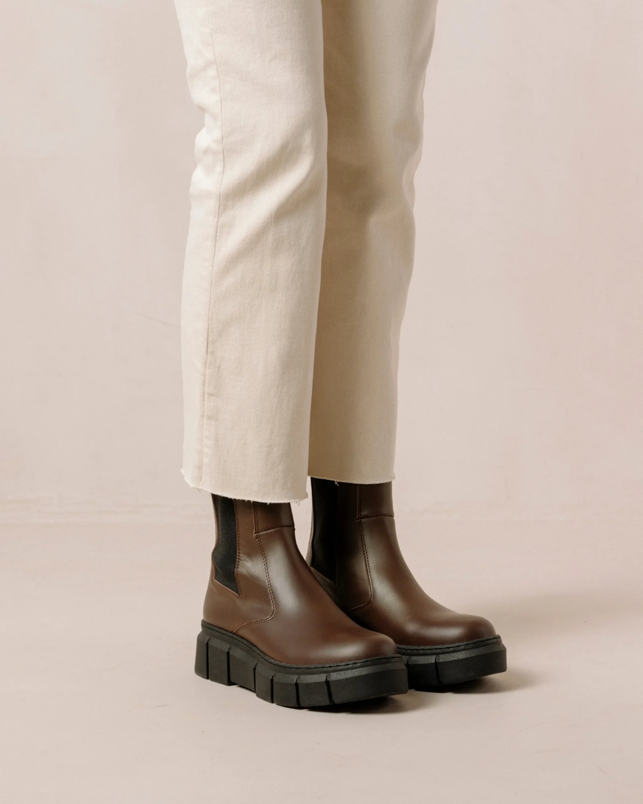 Armor - Botas De Piel Marrón