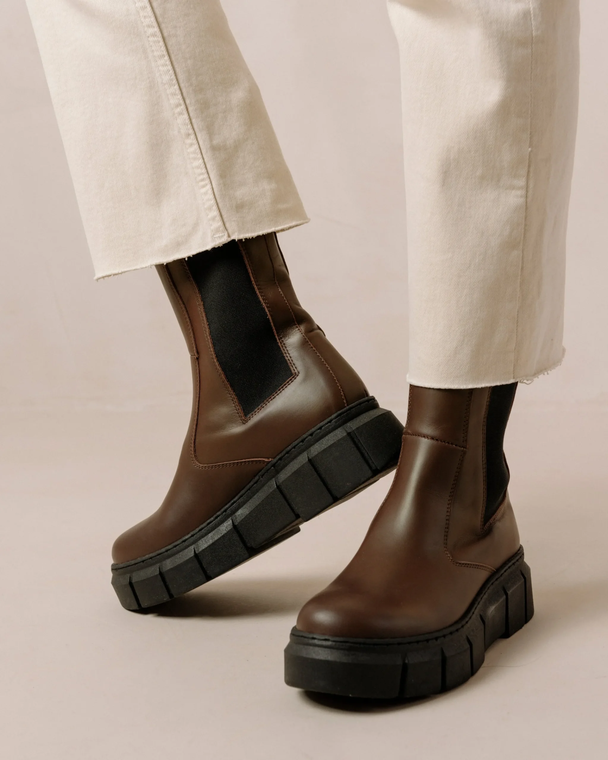 Armor - Botas De Piel Marrón