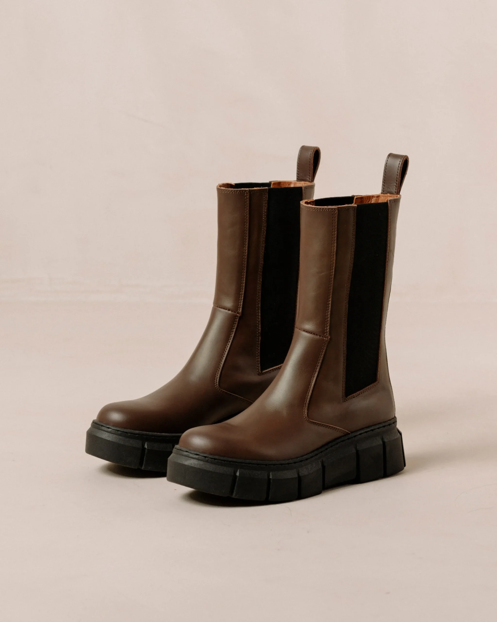 Armor - Botas De Piel Marrón