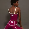 Arrow Rib - Sujetador Deportivo Morado