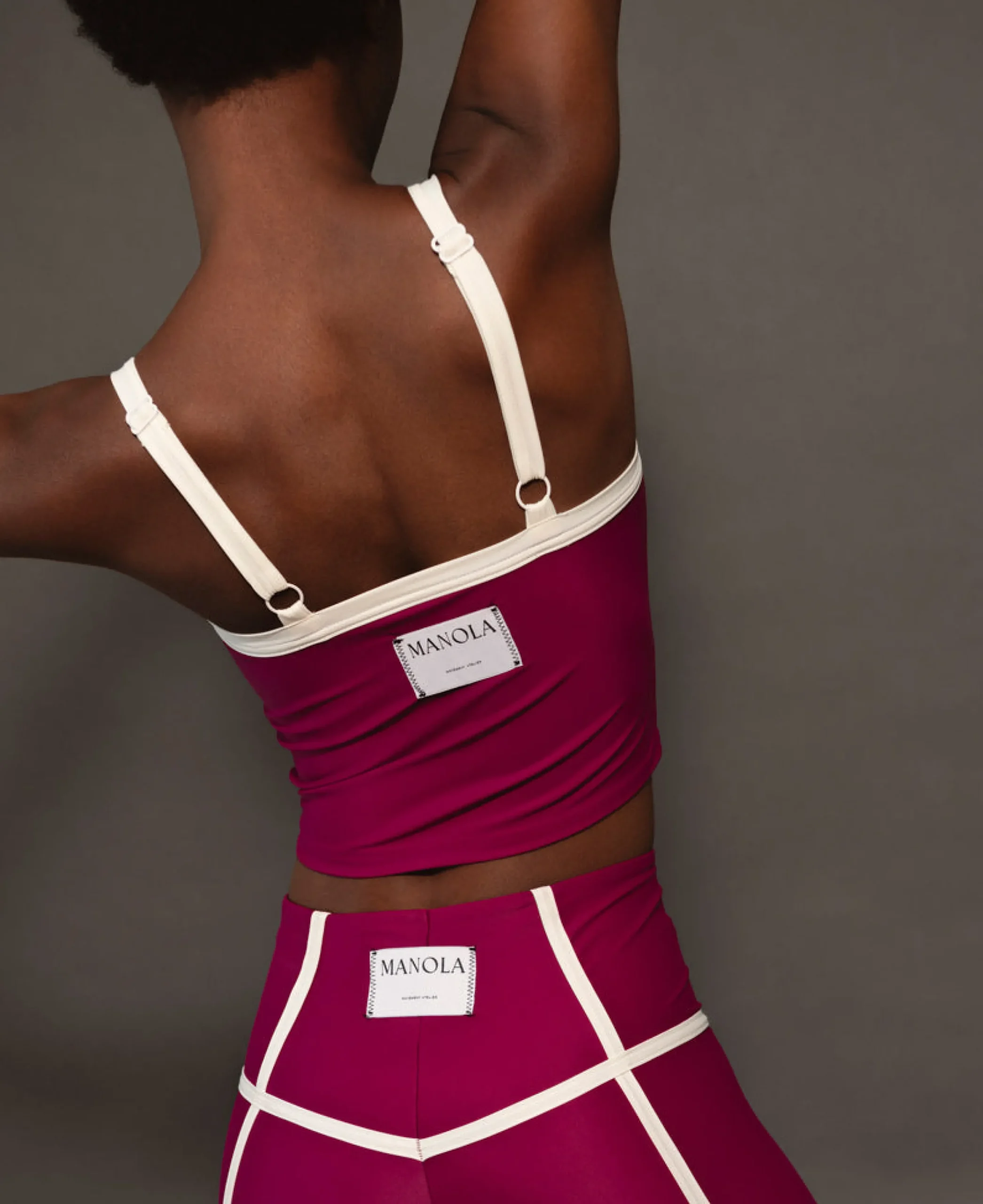 Arrow Rib - Sujetador Deportivo Morado