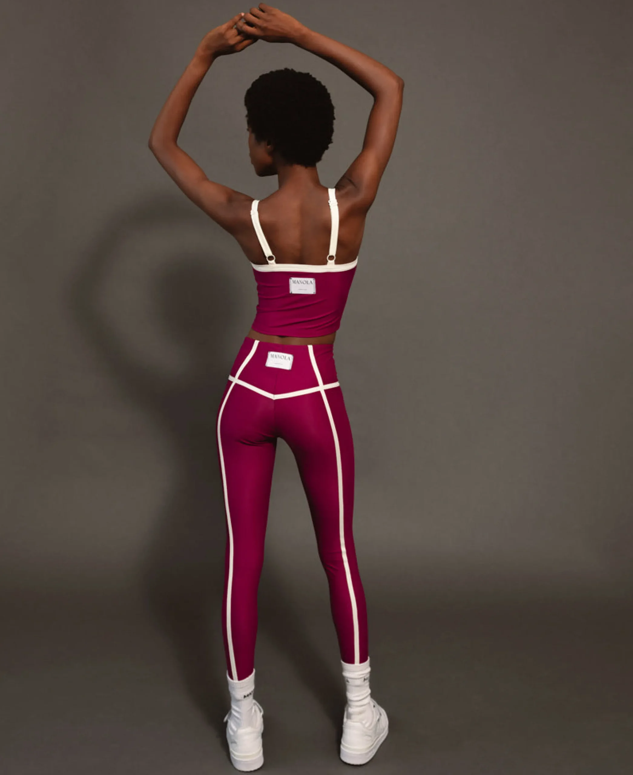 Arrow Rib - Sujetador Deportivo Morado