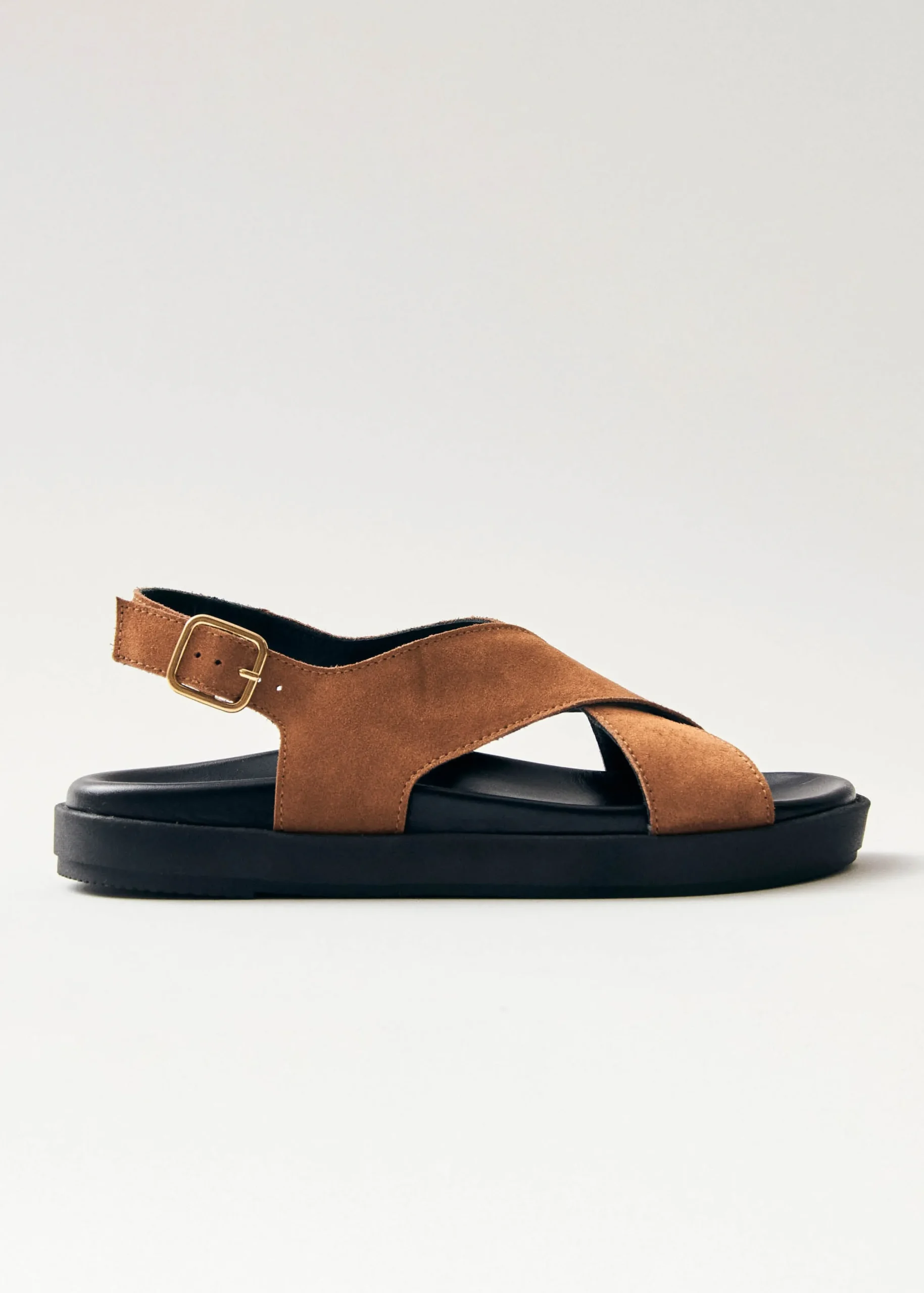 Aubrey Sandalias De Cuero Negro