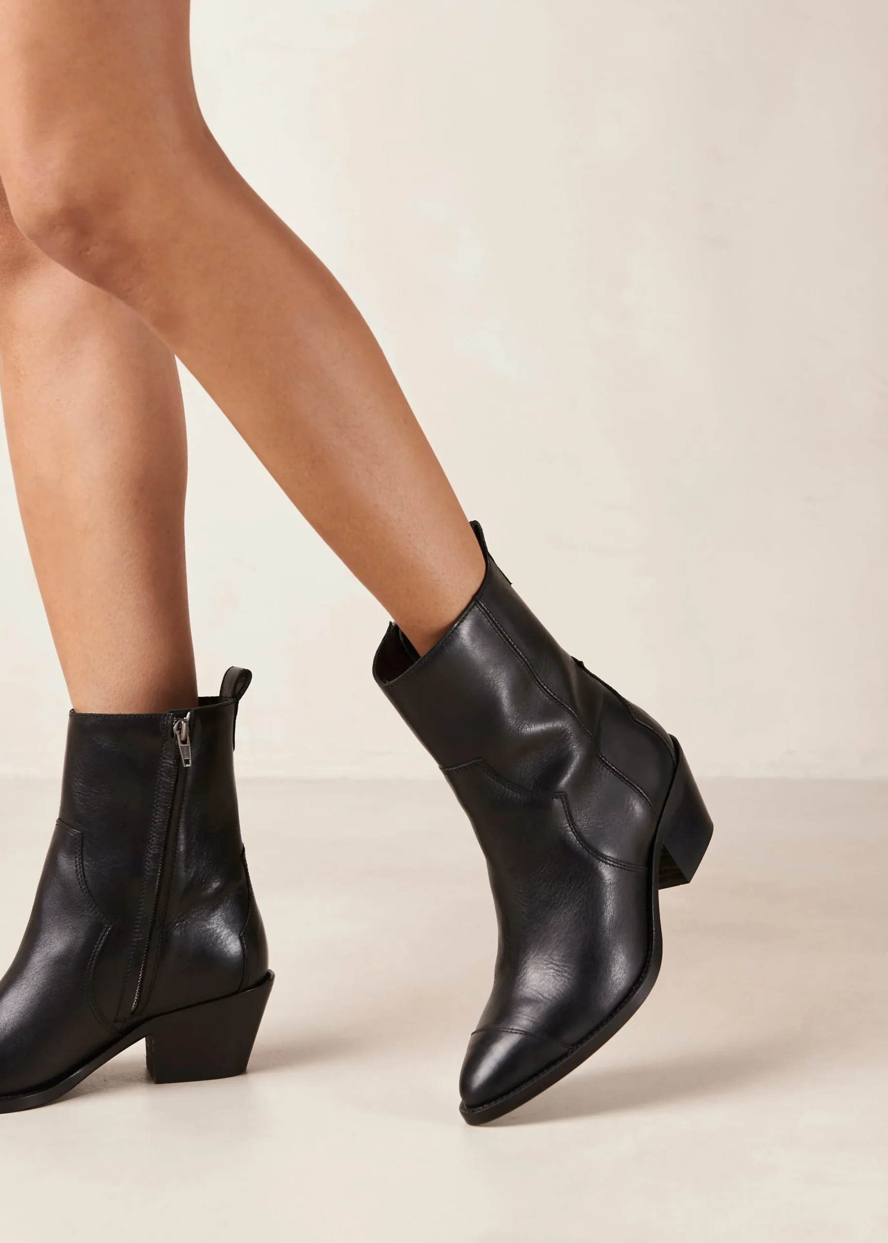 Austin - Botines Cowboy Negros