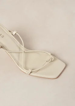 Backbone - Sandalias Negras De Piel