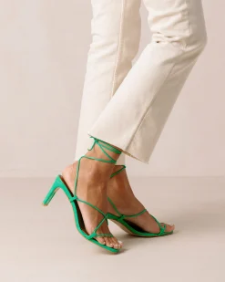 Bellini - Sandalias Verdes De Piel