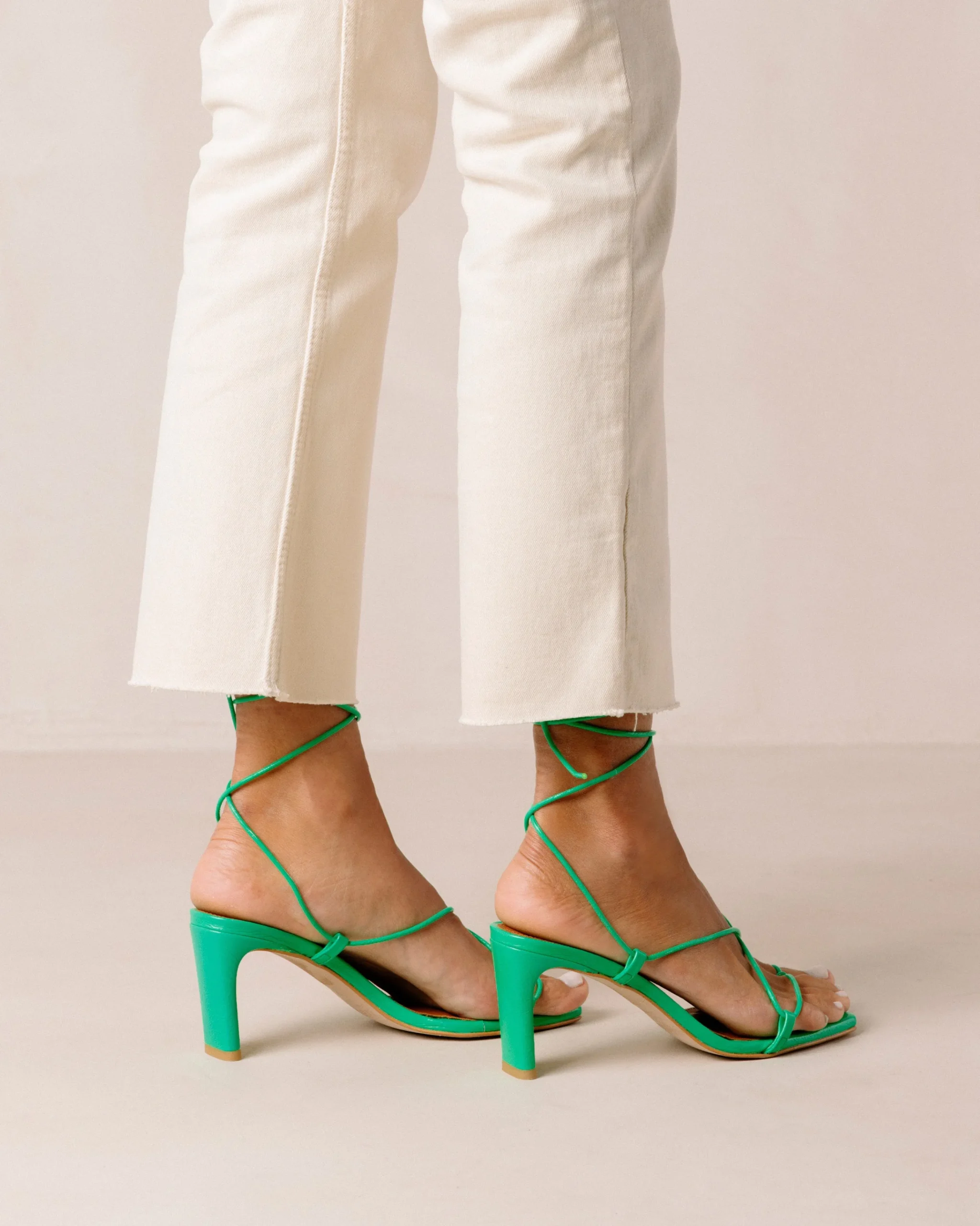 Bellini - Sandalias Verdes De Piel