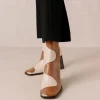 Blair - Botas De Piel Beige Y Blanca