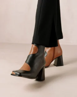 Blair - Botas De Piel Negras Y Marrones