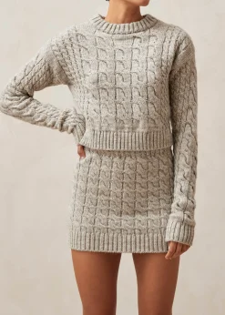 Blossom Jersey De Punto Gris