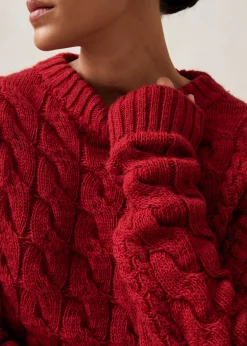 Blossom Jersey De Punto Rojo