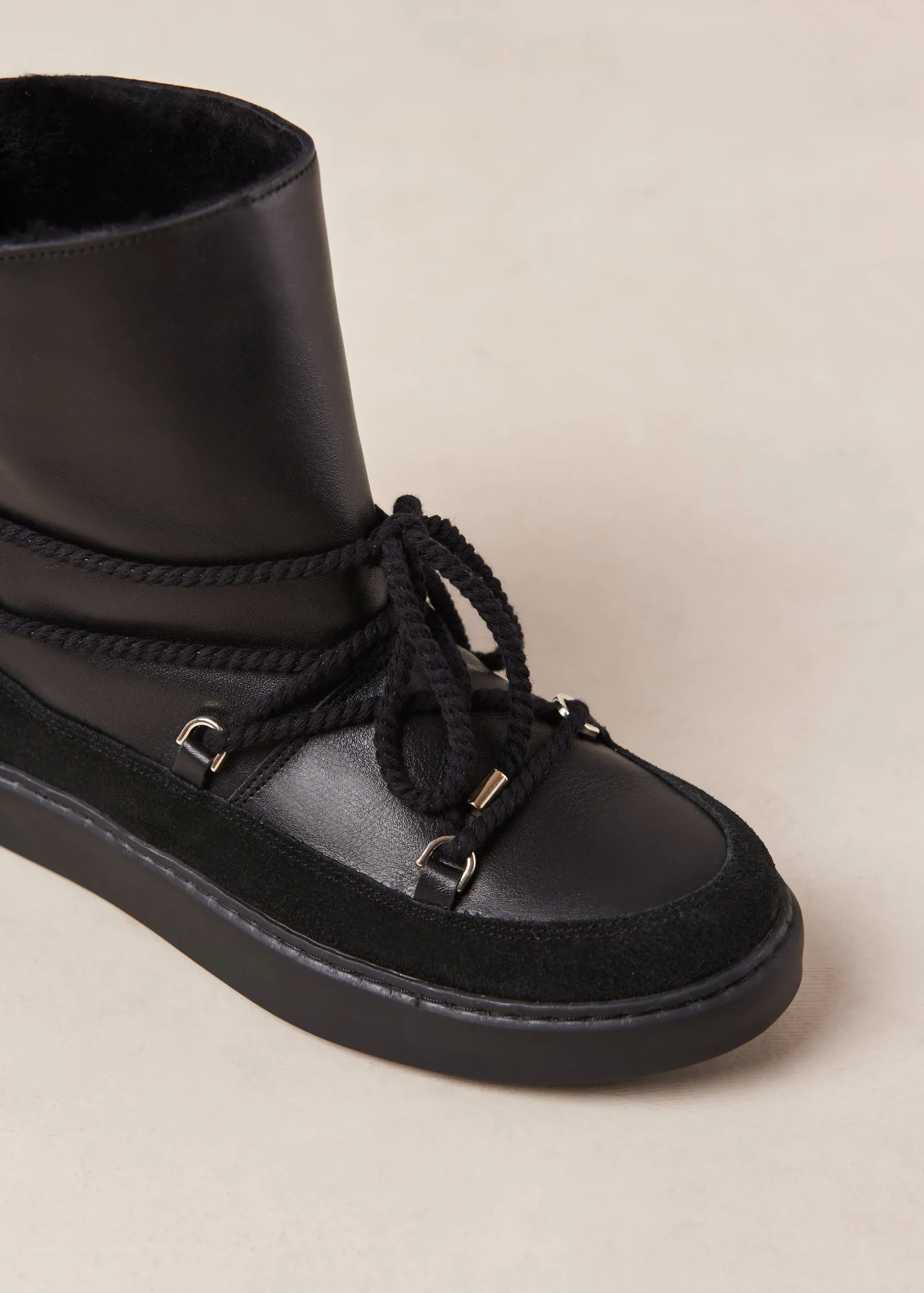 Borealis - Botas Negras De Piel