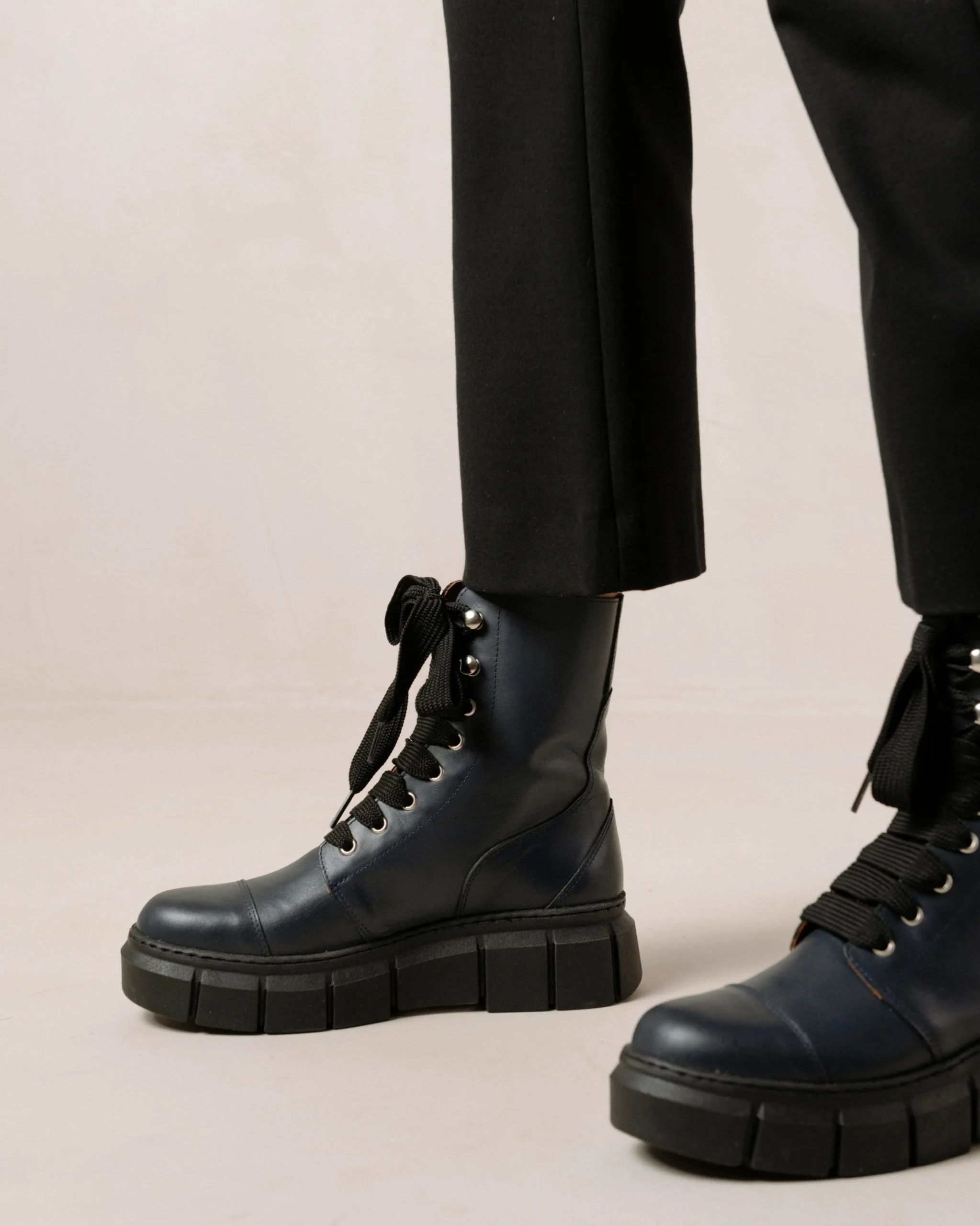 Can Can - Botas De Piel Azul