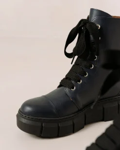 Can Can - Botas De Piel Azul