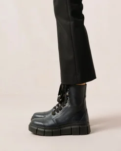 Can Can - Botas De Piel Azul