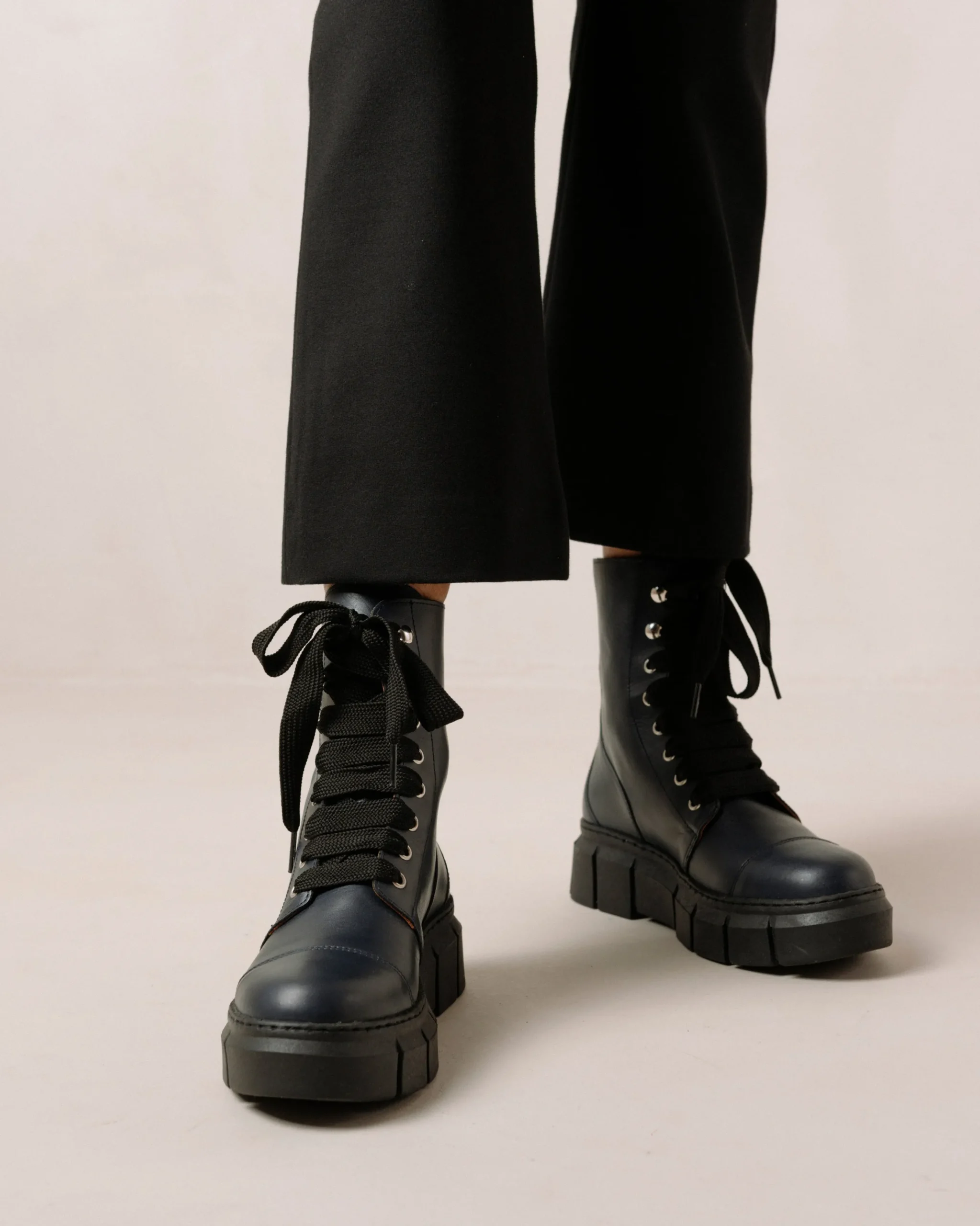 Can Can - Botas De Piel Azul