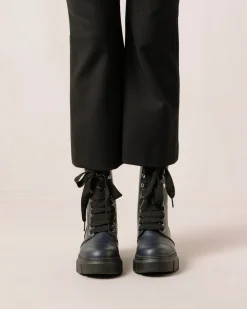 Can Can - Botas De Piel Azul