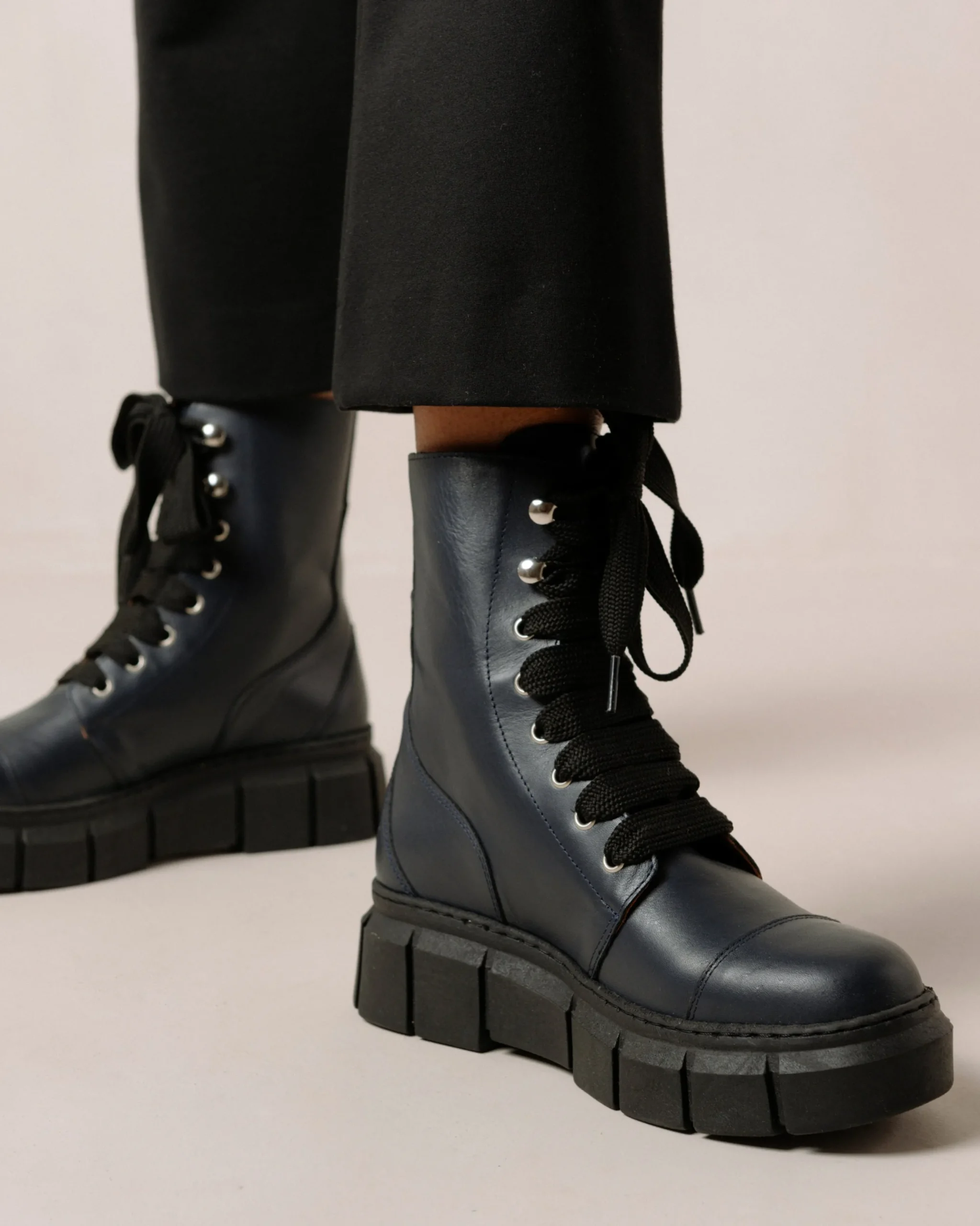 Can Can - Botas De Piel Azul