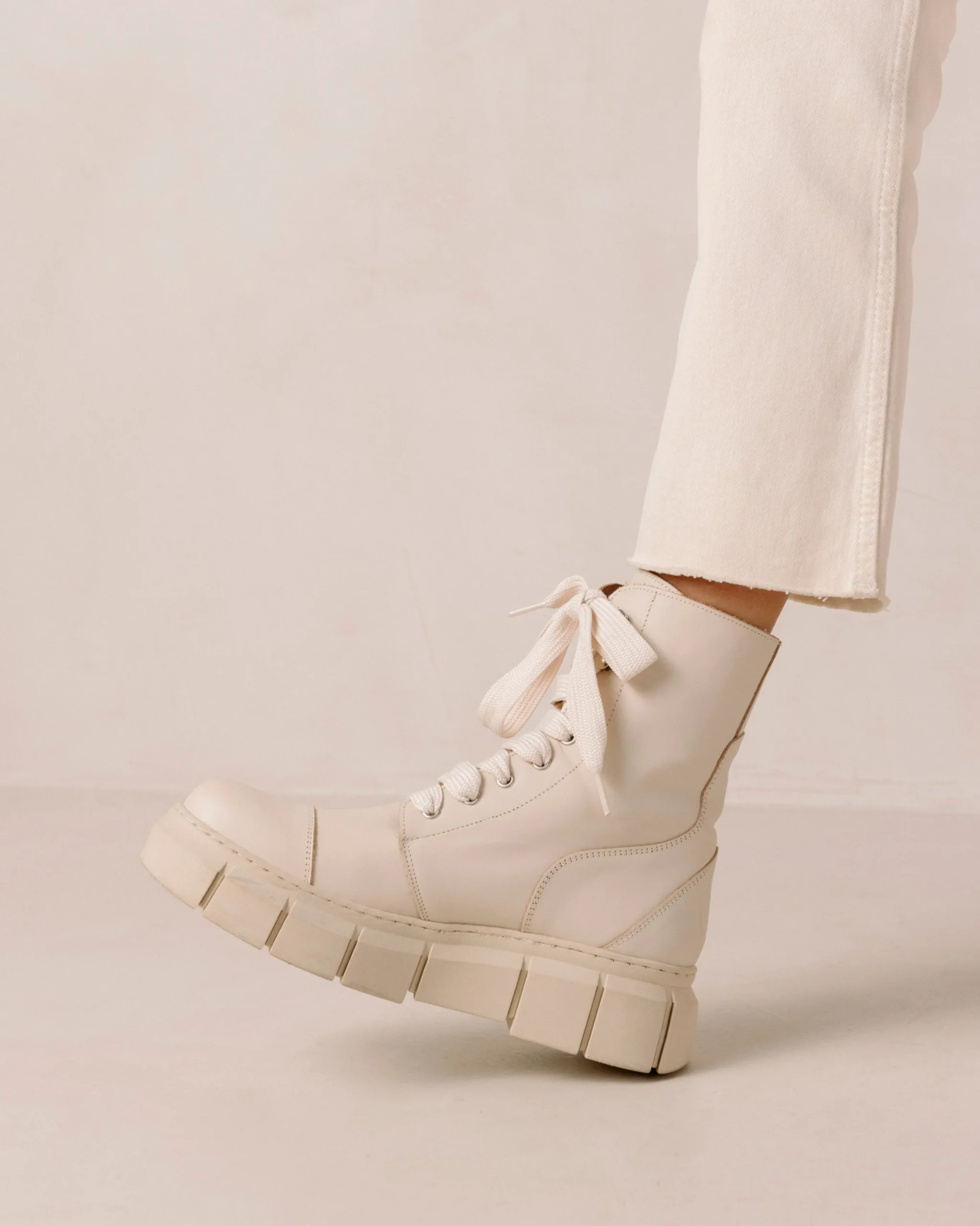 Can Can - Botas De Piel Beige