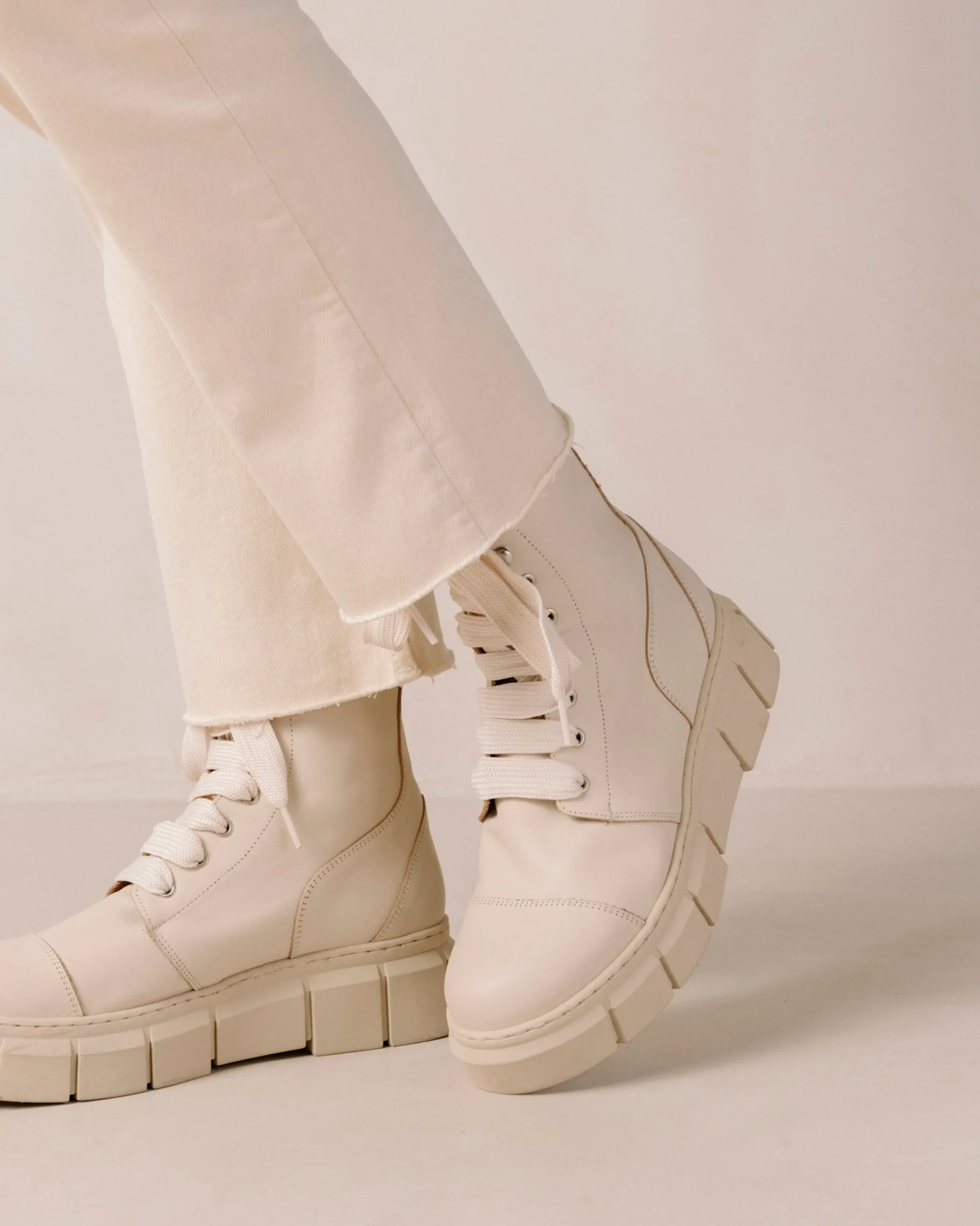 Can Can - Botas De Piel Beige
