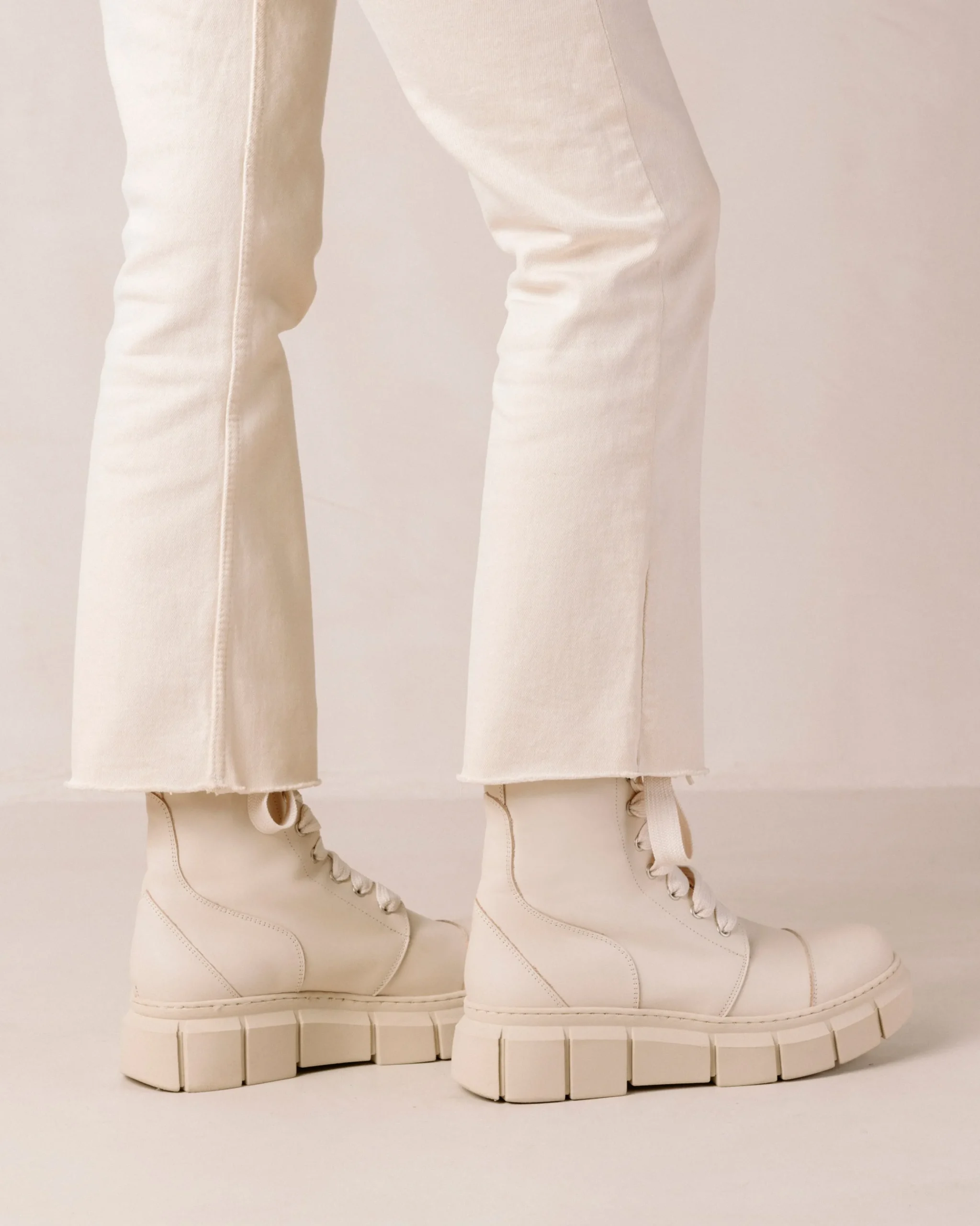Can Can - Botas De Piel Beige