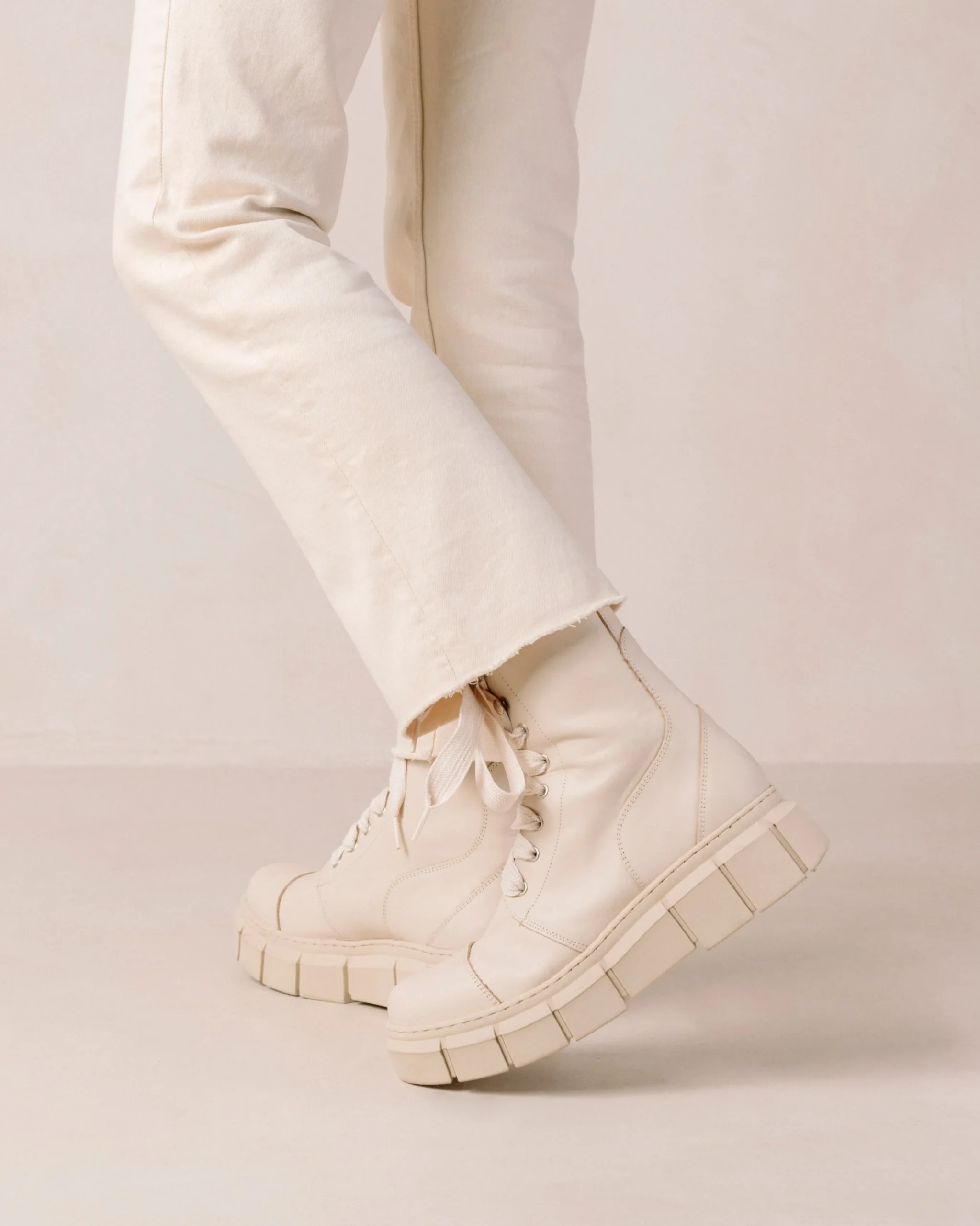Can Can - Botas De Piel Beige
