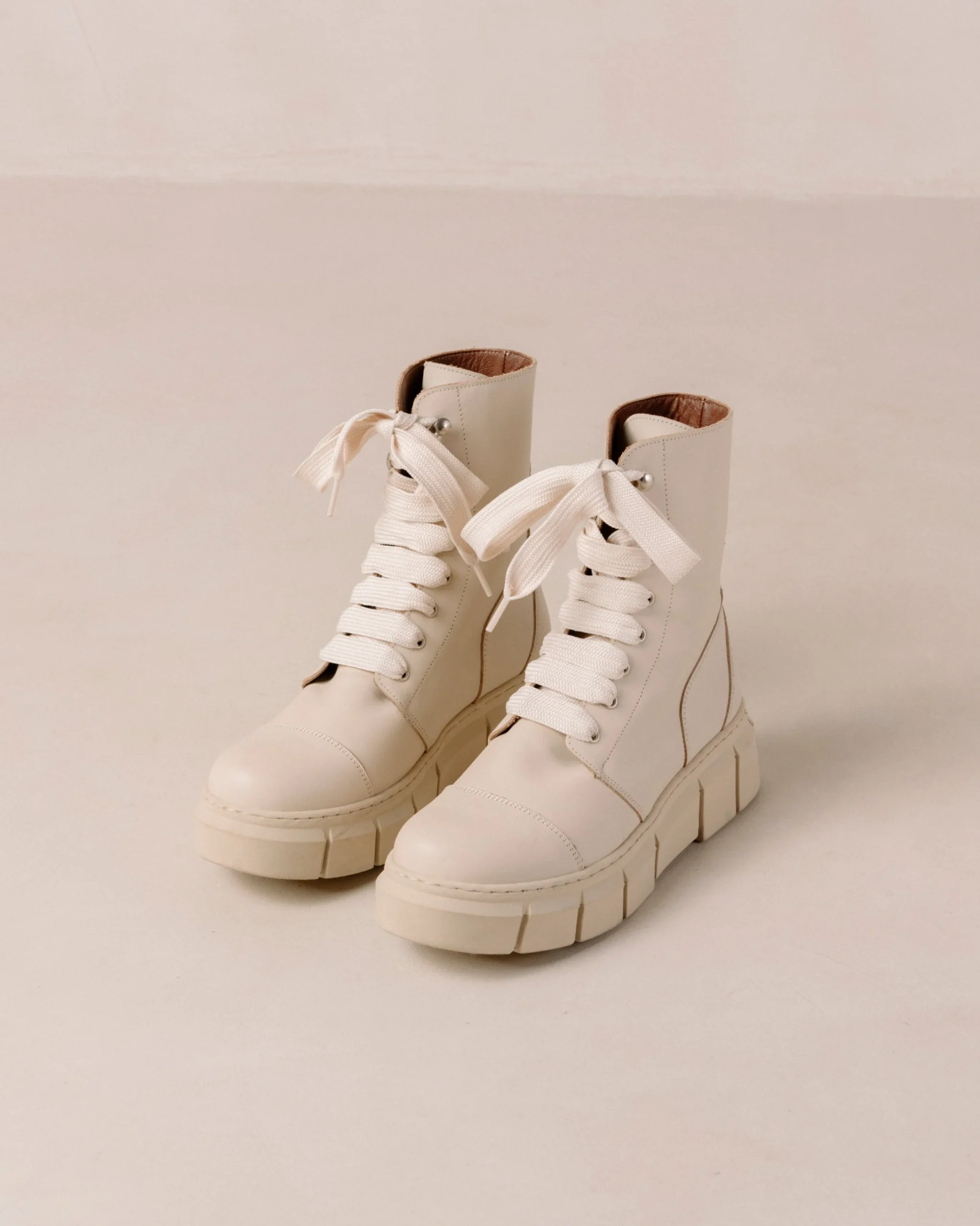 Can Can - Botas De Piel Beige