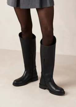 Carson - Botas Negras De Montar Veganas
