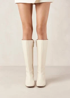 Chalk - Botas Blancas De Piel Vegana