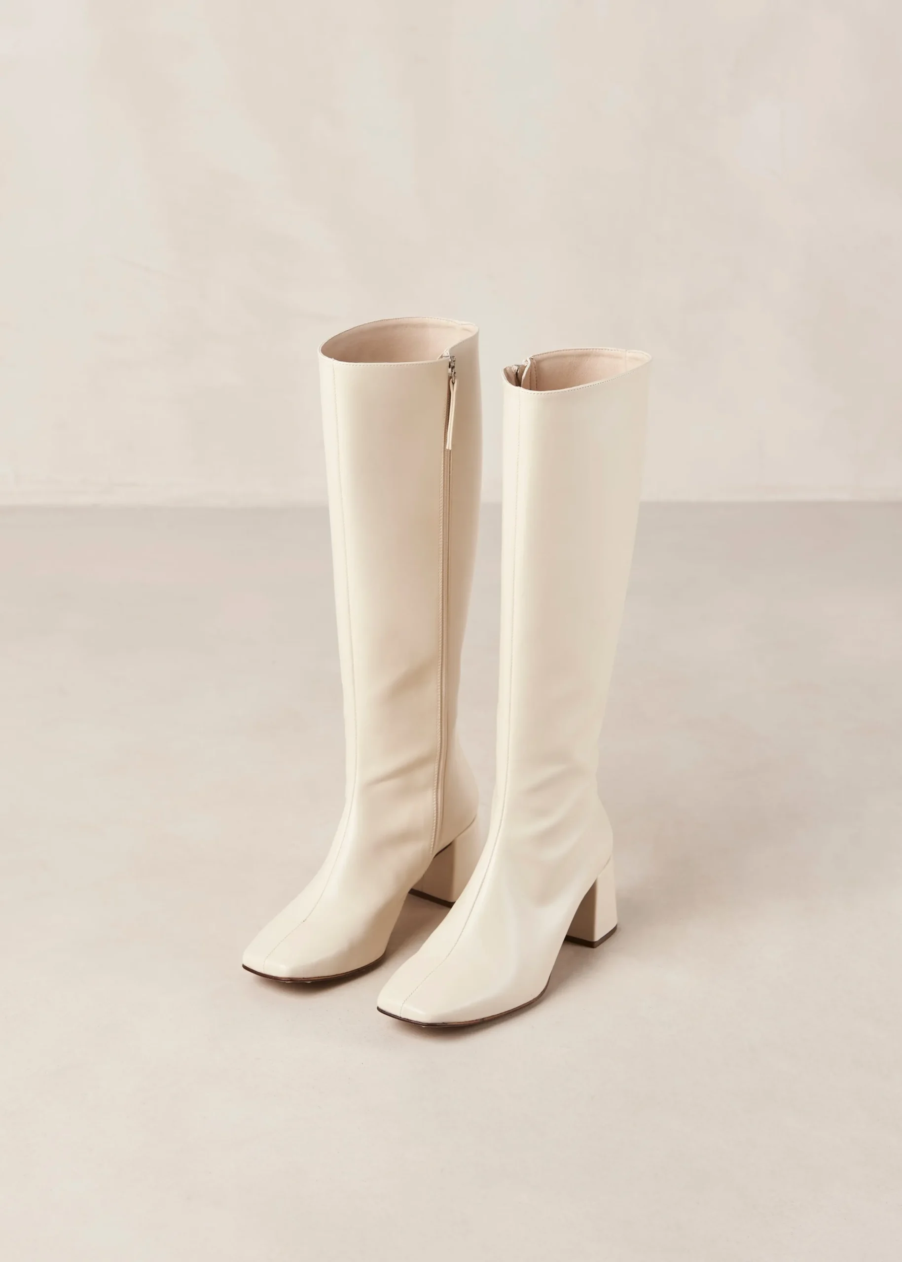 Chalk - Botas Blancas De Piel Vegana