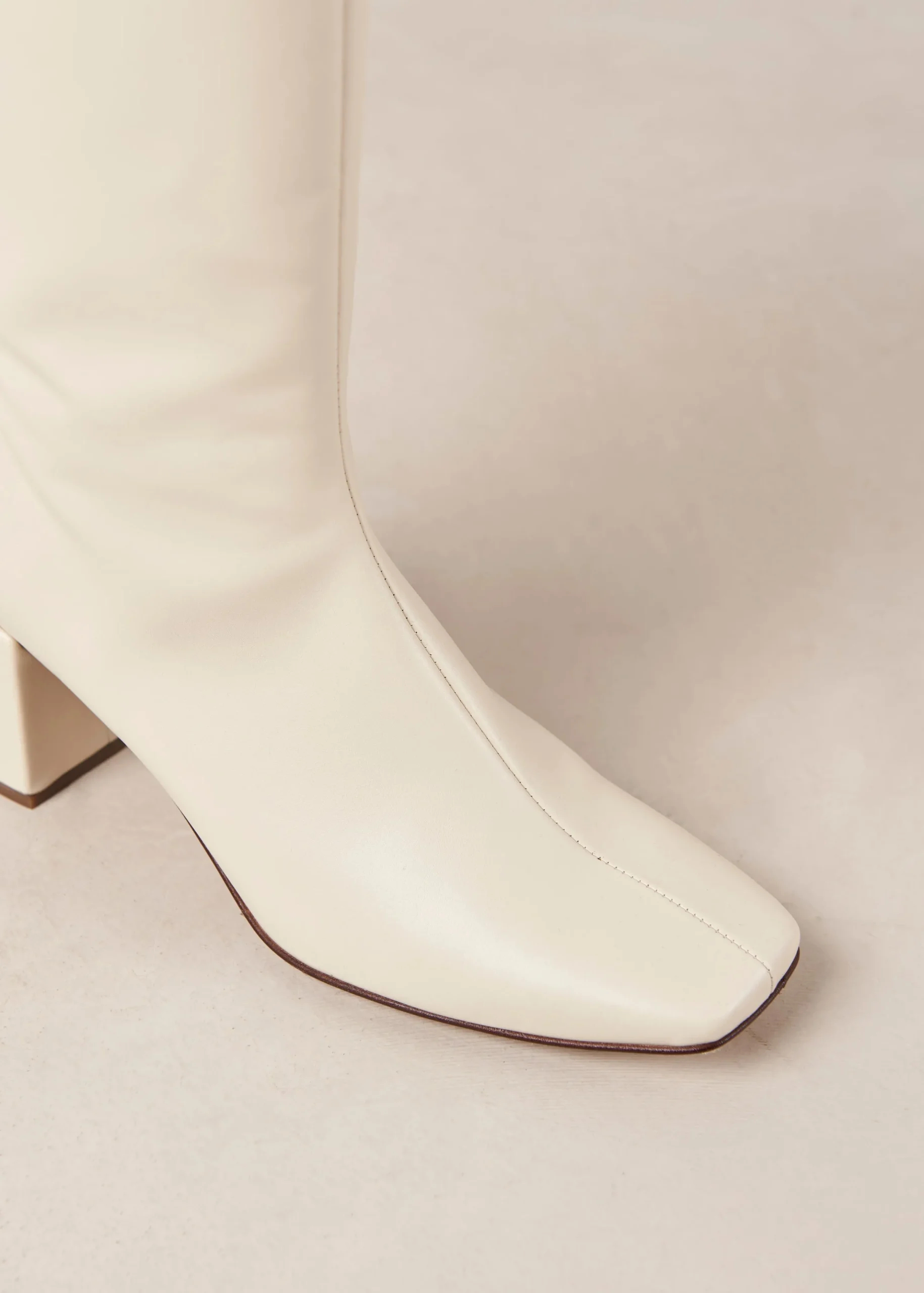 Chalk - Botas Blancas De Piel Vegana