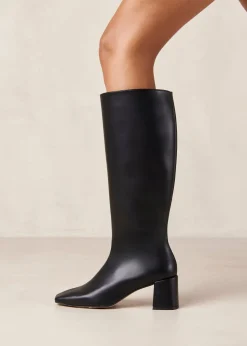 Chalk - Botas Negras De Piel Vegana