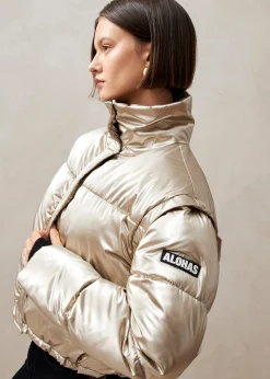 Chicago - Chaqueta Acolchada Dorada