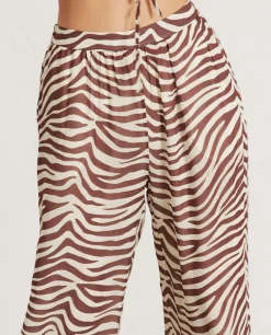 Cliffhanger Safari - Pantalones Marrones Y Blancos