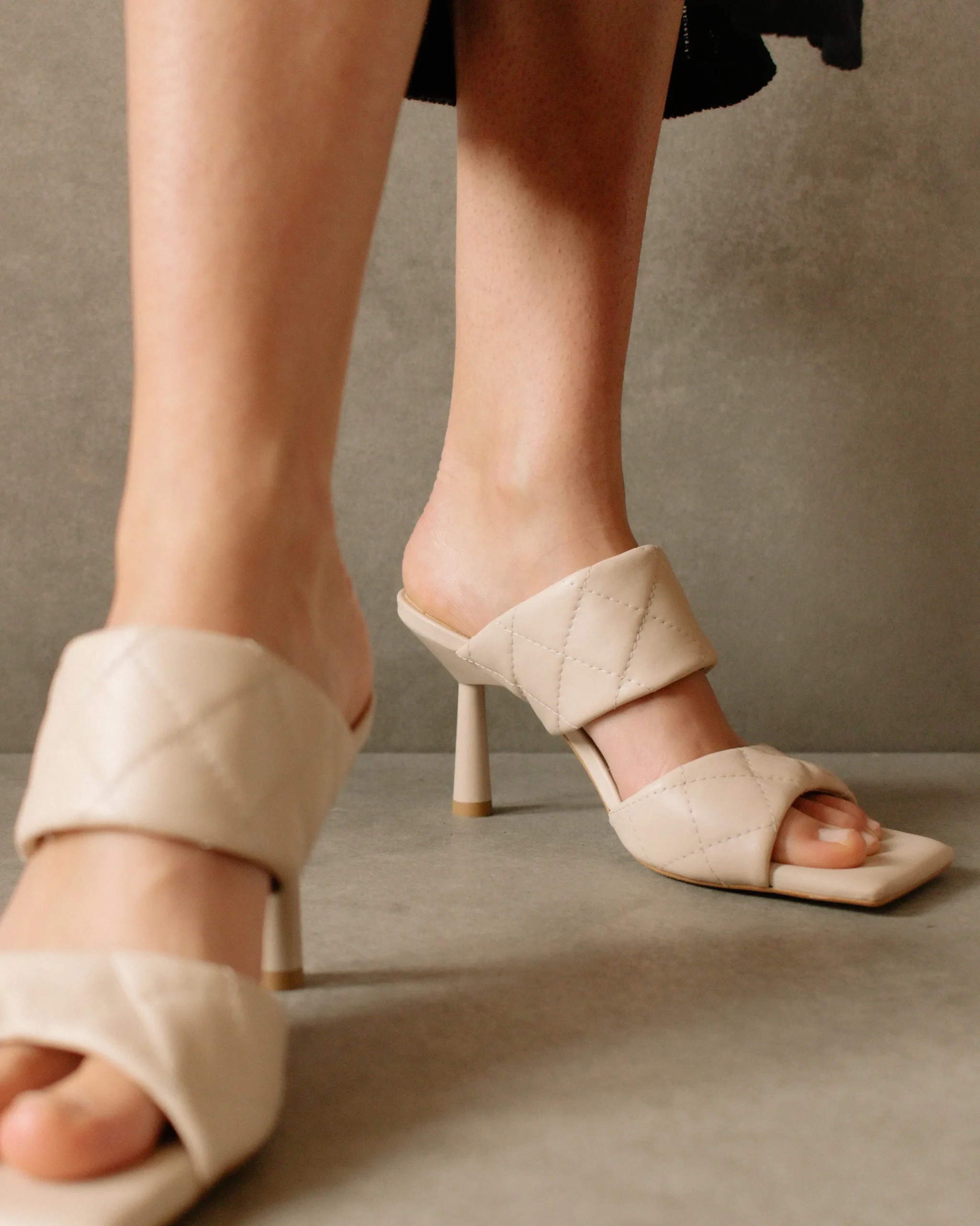 Conner - Sandalias De Piel Blancas