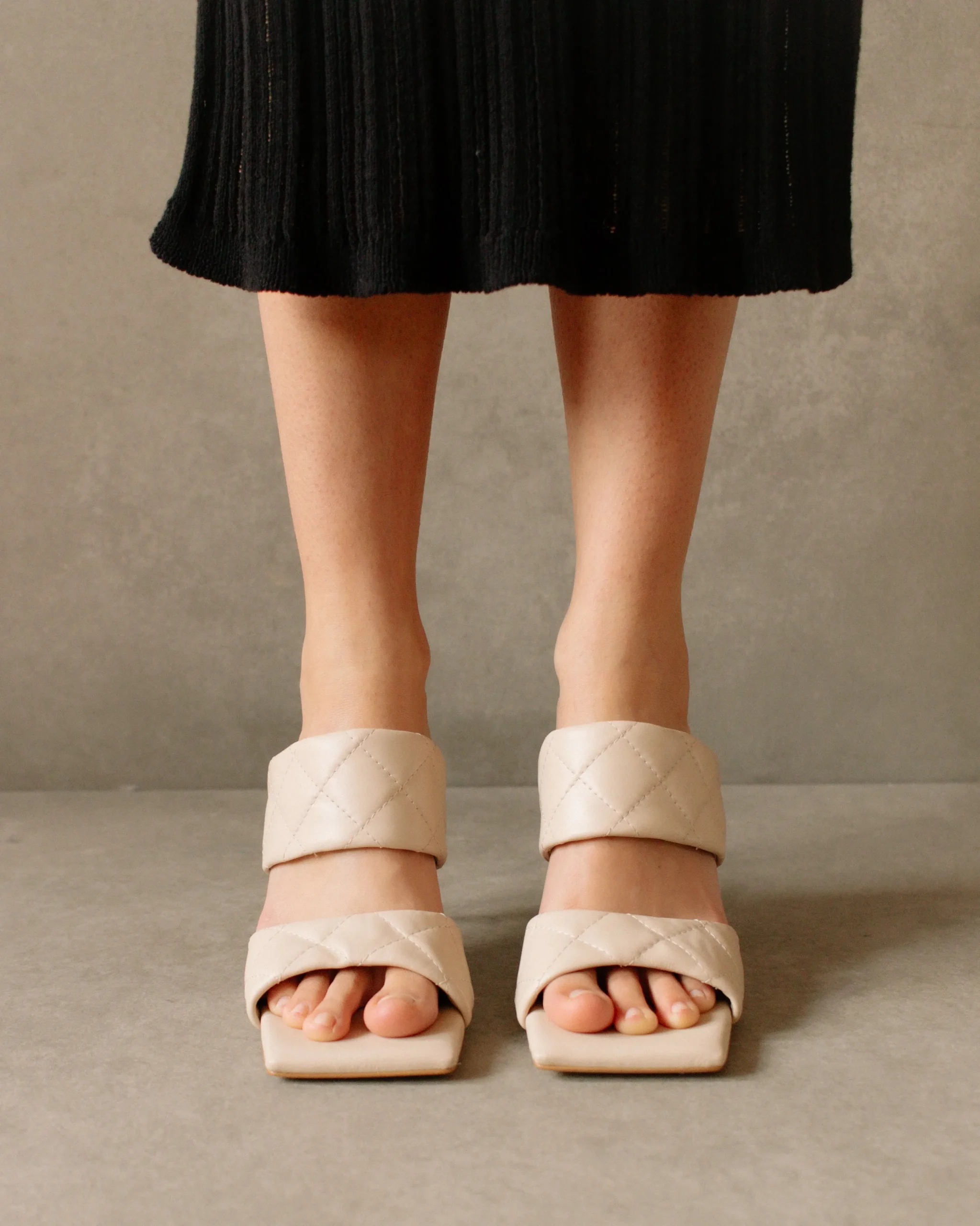 Conner - Sandalias De Piel Blancas