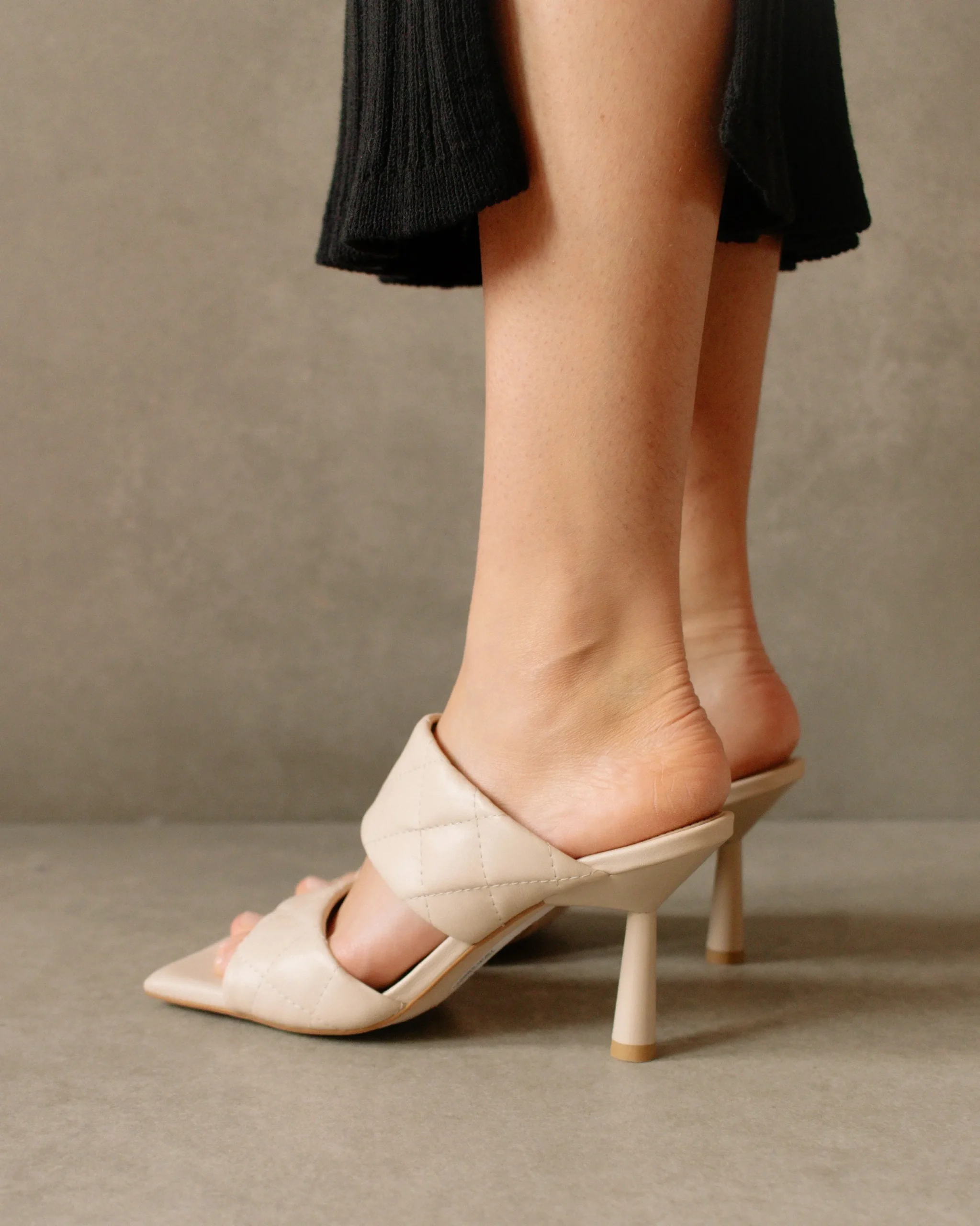 Conner - Sandalias De Piel Blancas