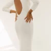 Conquest - Vestido De Punto Blanco