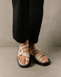 Cool - Sandalias Blancas De Piel