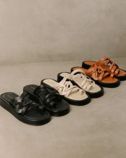 Cool - Sandalias Blancas De Piel