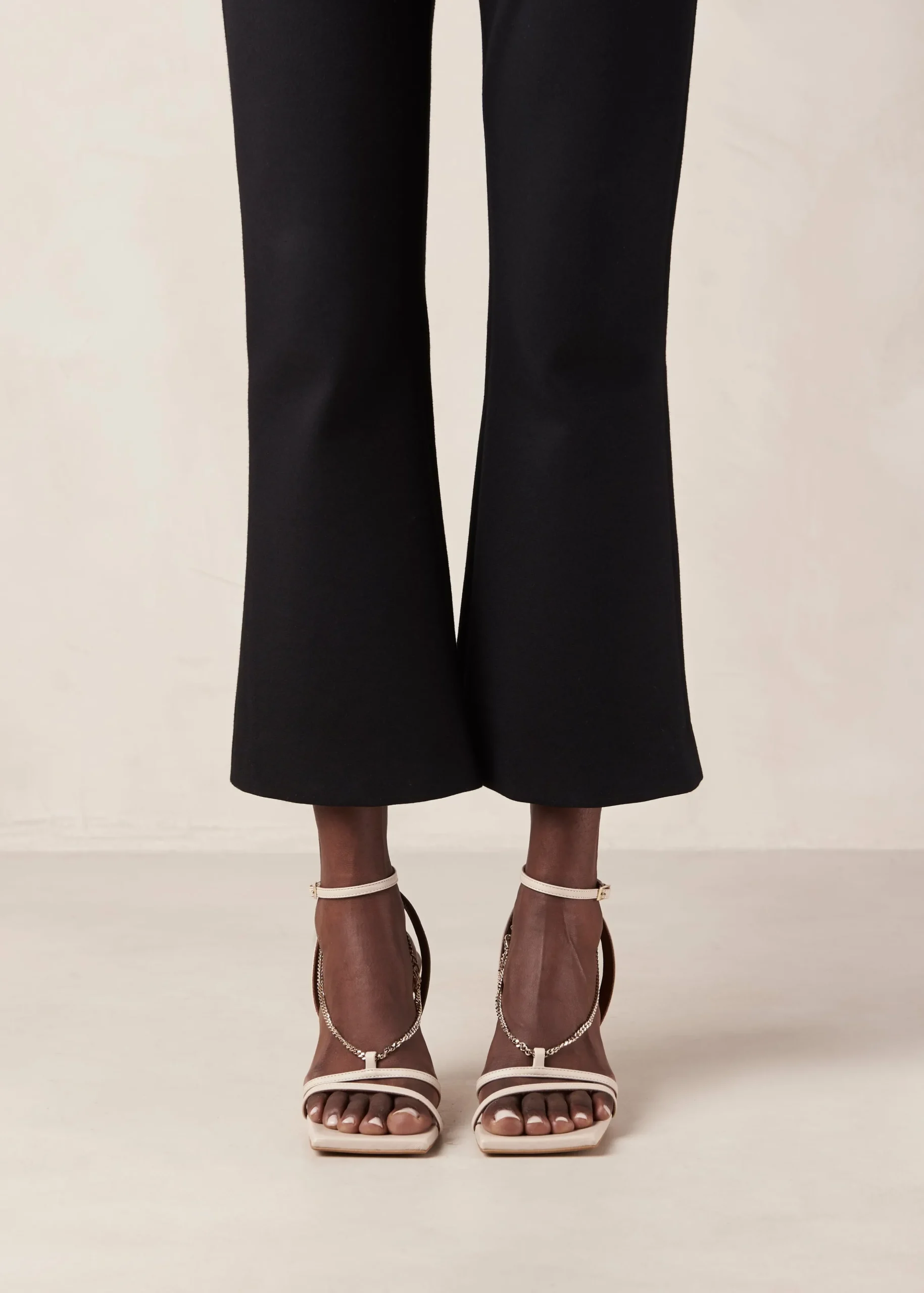 Cool - Sandalias Negras De Piel