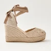 Cordelia Alpargatas De Crochet Color Crema