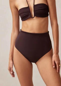 Costa Braguita De Bikini Marrón
