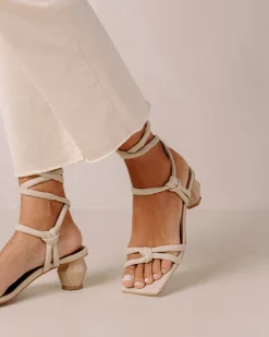 Creative - Sandalias De Piel Blancas