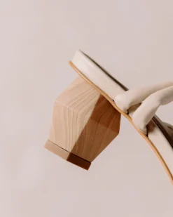 Creative - Sandalias De Piel Blancas