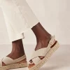 Crossed - Alpargatas Beige De Piel