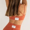 Crossed Back - Top Naranja